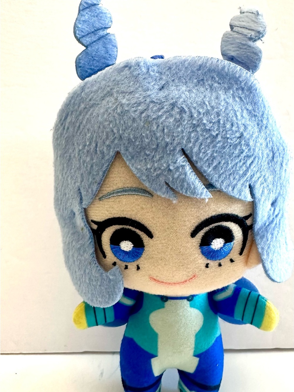 Blue Plush Character Toy - Kids Soft Doll